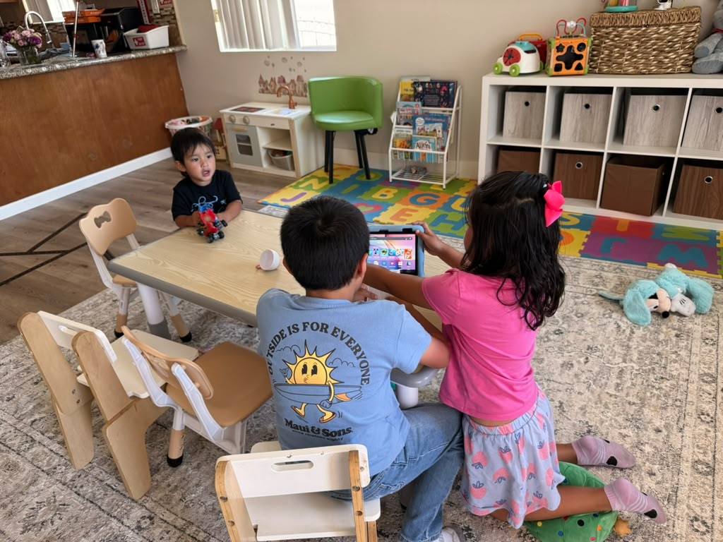 Social development activities at Sky's Daycare