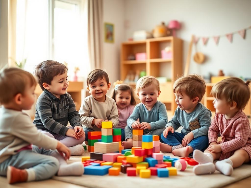 Social development activities at Sky's Daycare