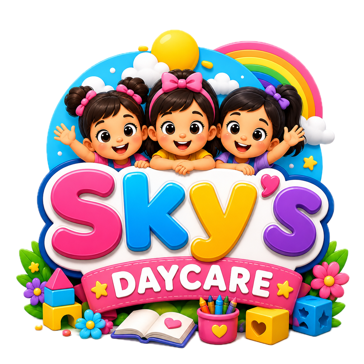 Sky's Daycare logo